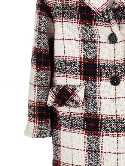Scottish bouclé coat