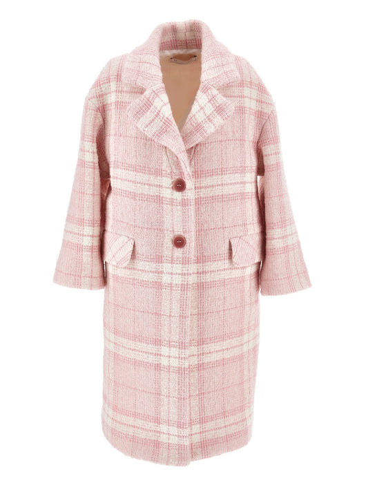 Scottish bouclé coat