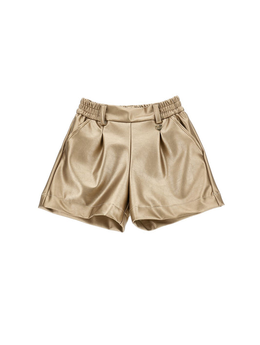 Coated fabric shorts