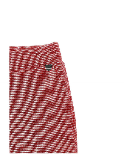 Houndstooth trousers