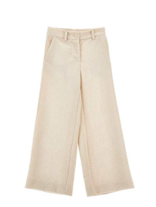 Wide corduroy trousers