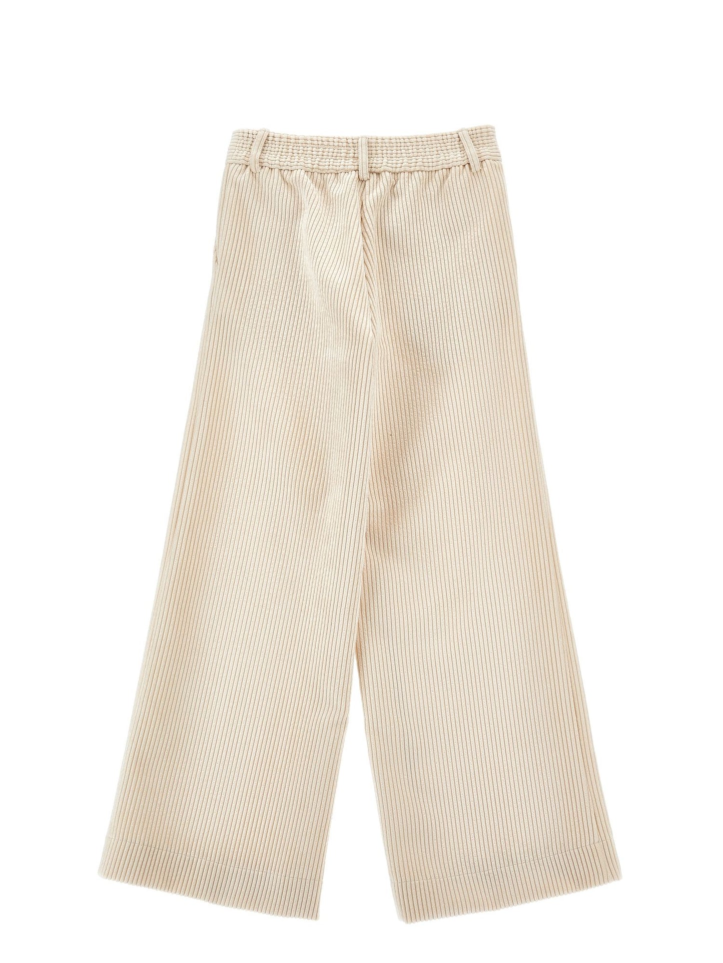 Wide corduroy trousers