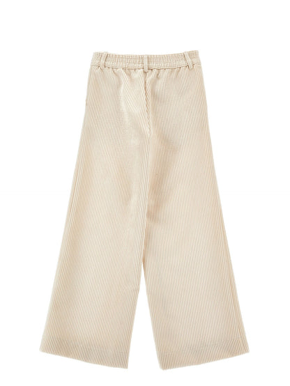 Wide corduroy trousers