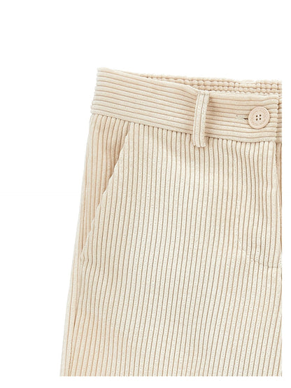 Wide corduroy trousers