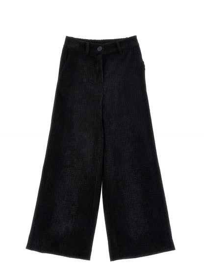 Wide corduroy trousers