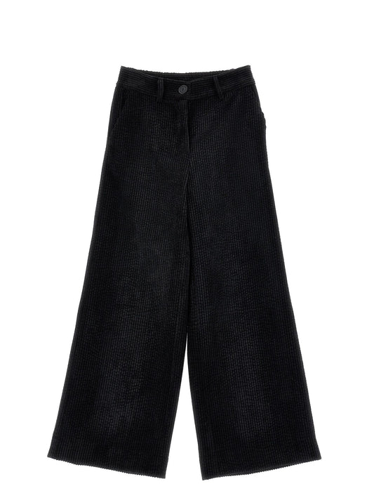 Wide corduroy trousers