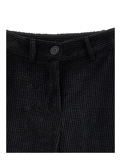 Wide corduroy trousers
