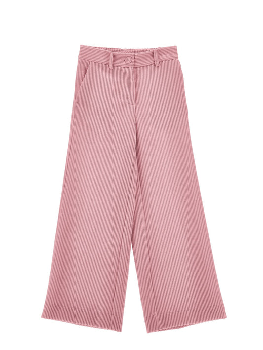 Wide corduroy trousers