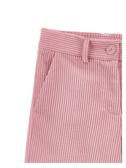 Wide corduroy trousers