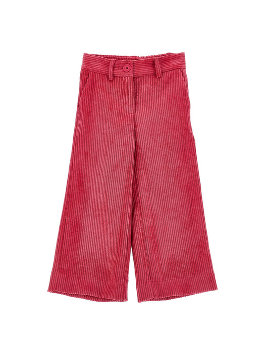 Wide corduroy trousers