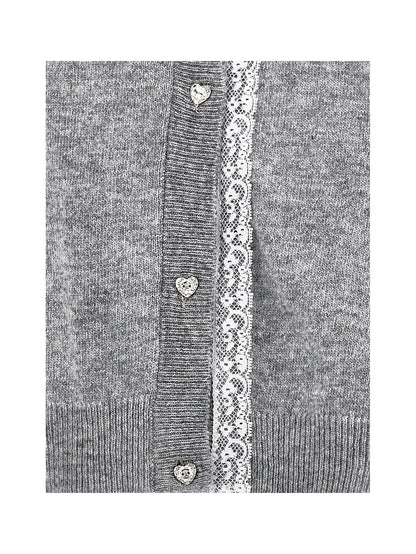 Supersoft cardigan with bow