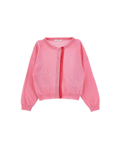 Supersoft cardigan with bow
