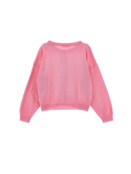 Supersoft cardigan with bow