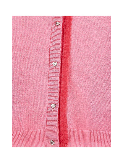 Supersoft cardigan with bow