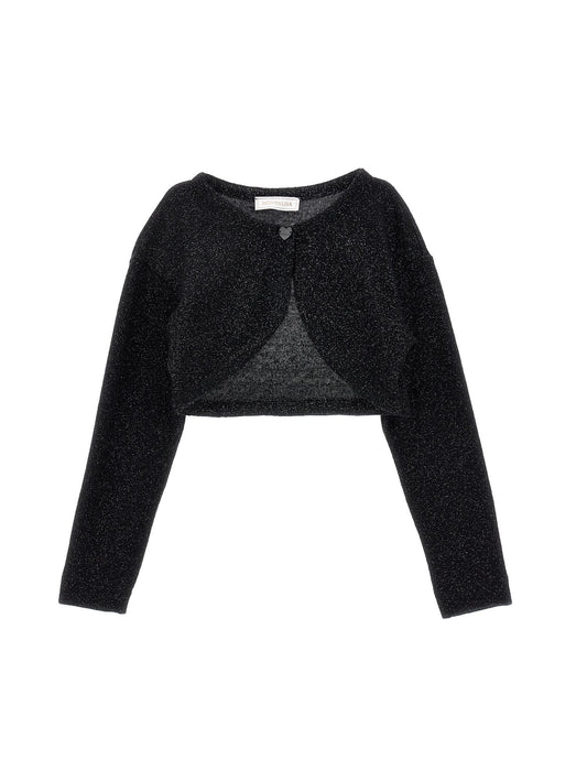 Lurex merino wool wrap