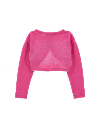 Lurex merino wool wrap