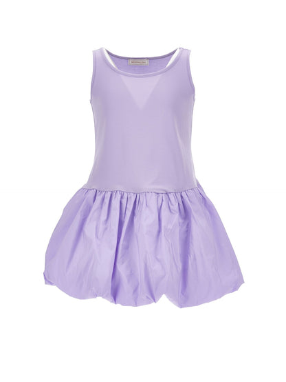 Robe ballon avec haut en maille filet