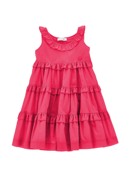 Robe évasée en mousseline