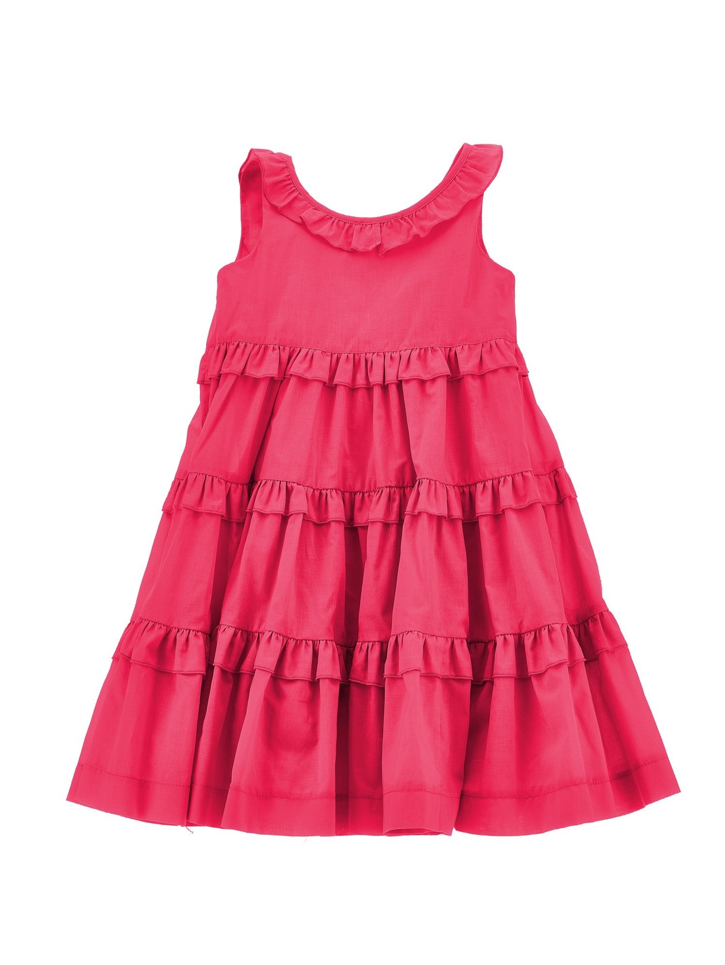 Robe évasée en mousseline