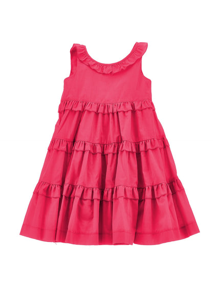Robe évasée en mousseline