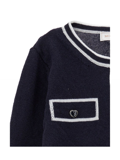 Supersoft two-tone cardigan