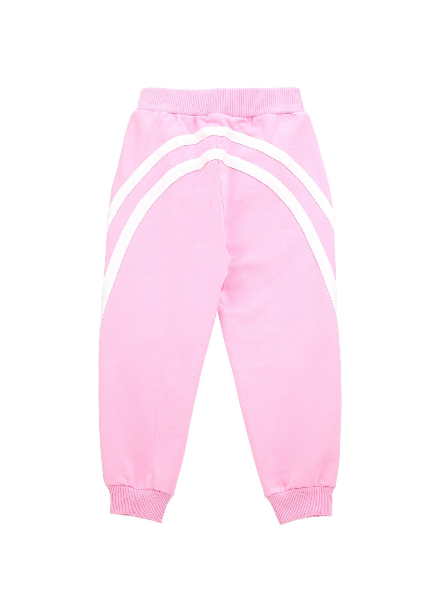 Two-tone sweatshirt jogger