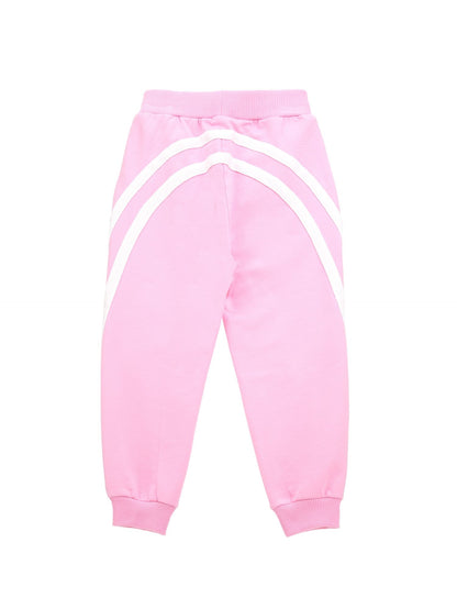 Two-tone sweatshirt jogger