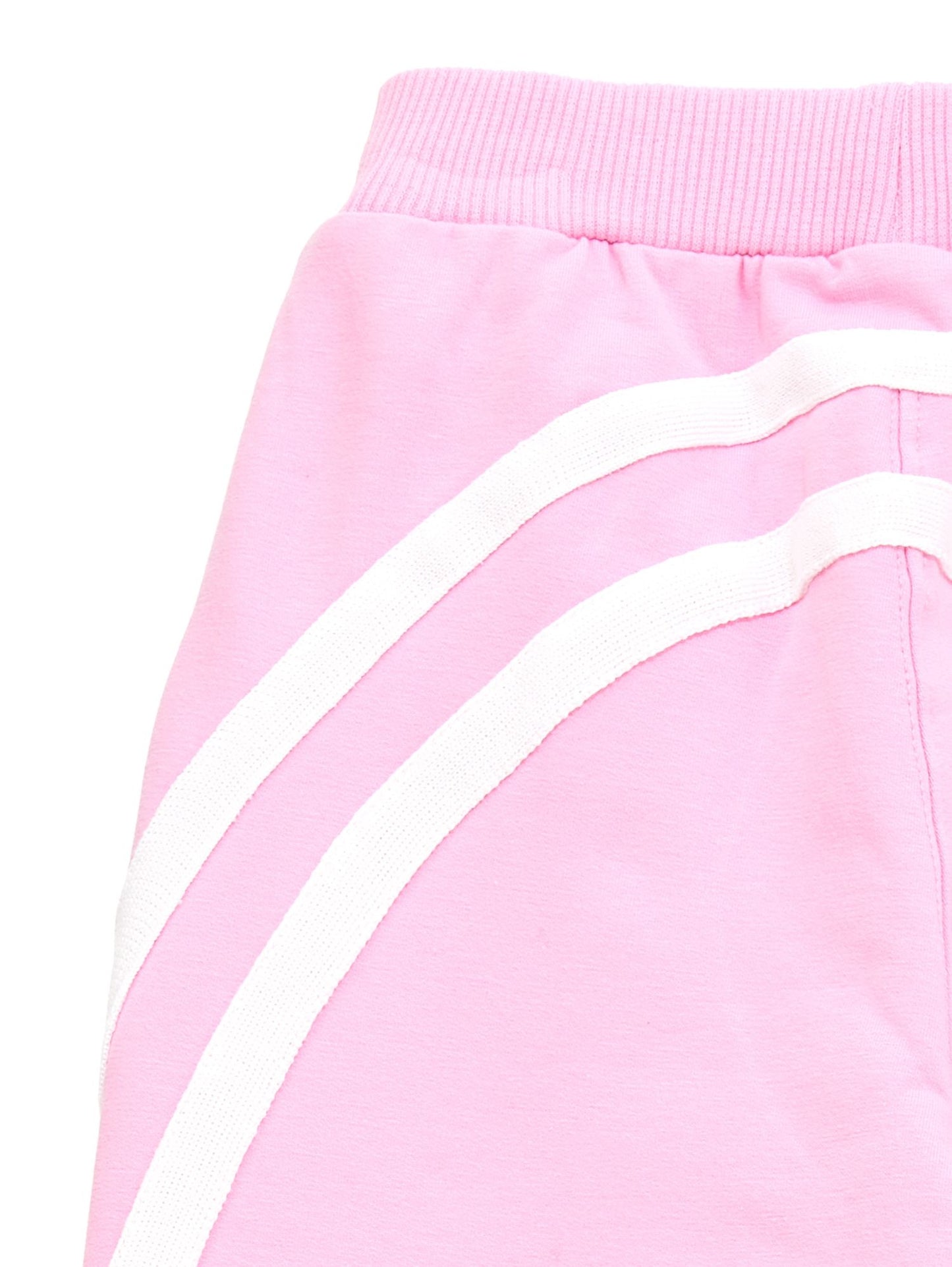 Two-tone sweatshirt jogger