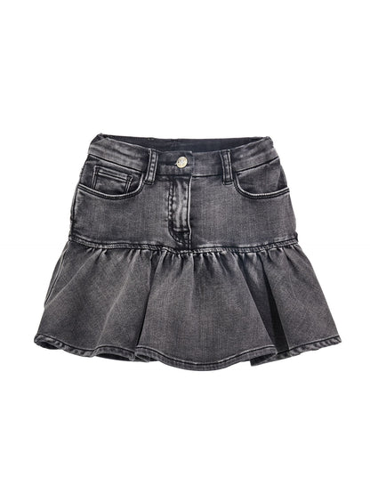 Chip and Dale Short Jeans Skirt