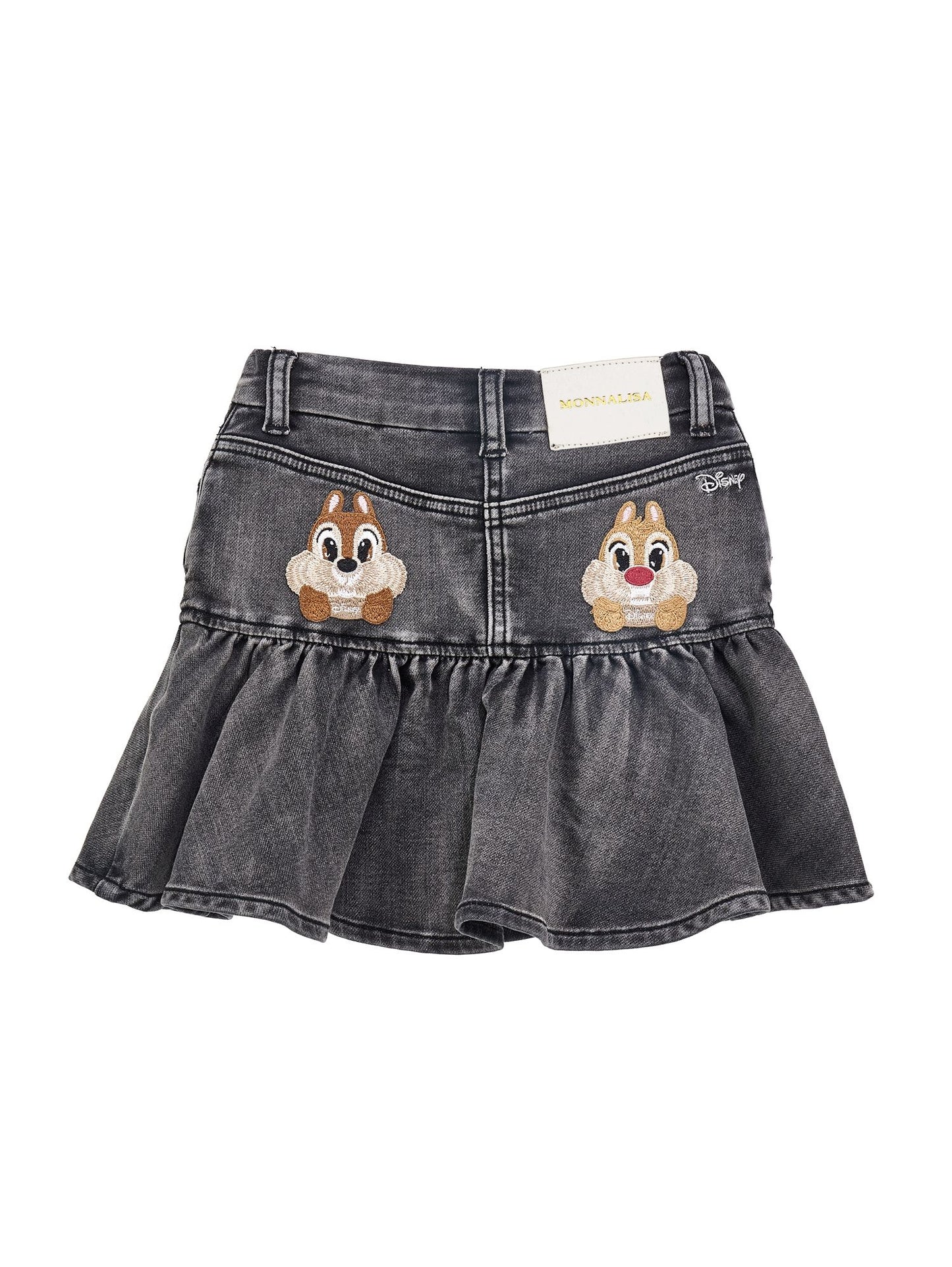 Chip and Dale Short Jeans Skirt