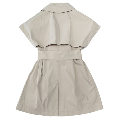 Raincoat with embroidery