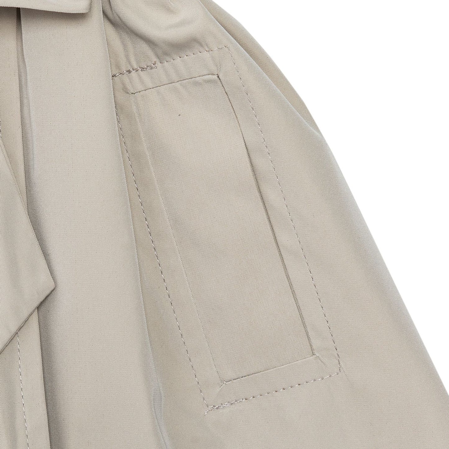 Raincoat with embroidery
