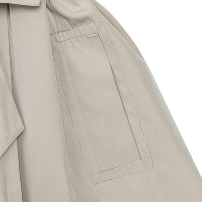 Raincoat with embroidery