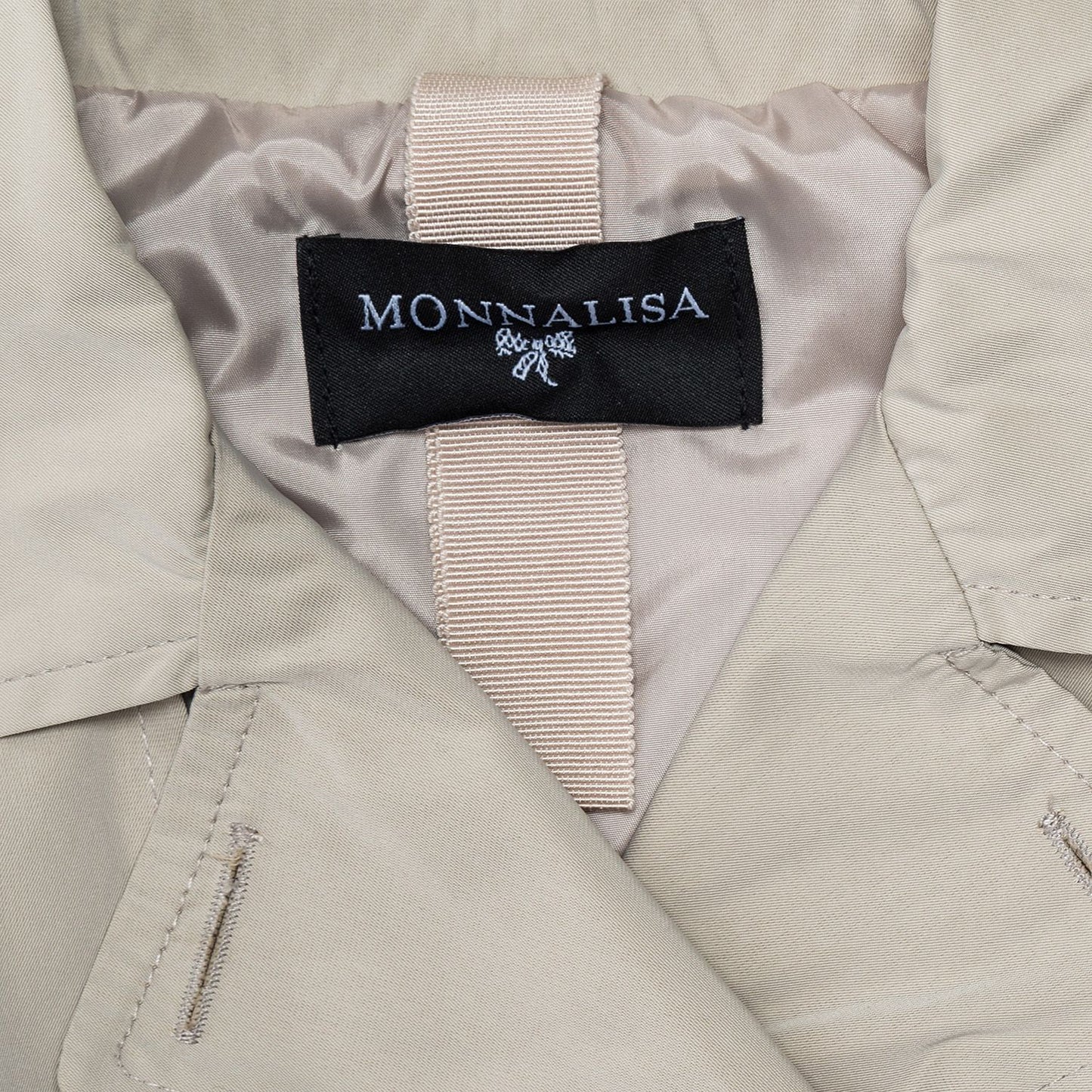 Raincoat with embroidery