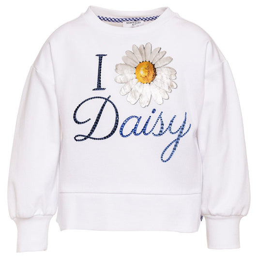 Closed daisy sweatshirt