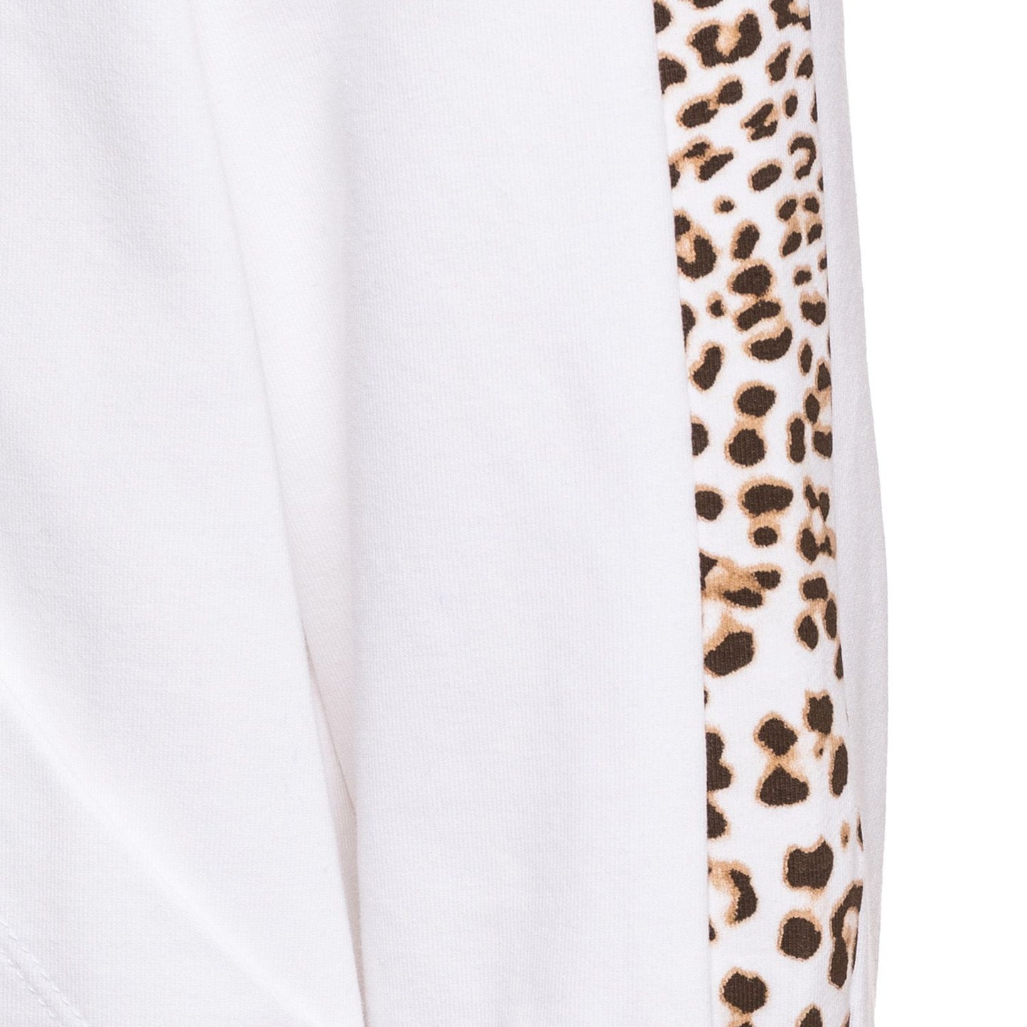 Open animalier sweatshirt