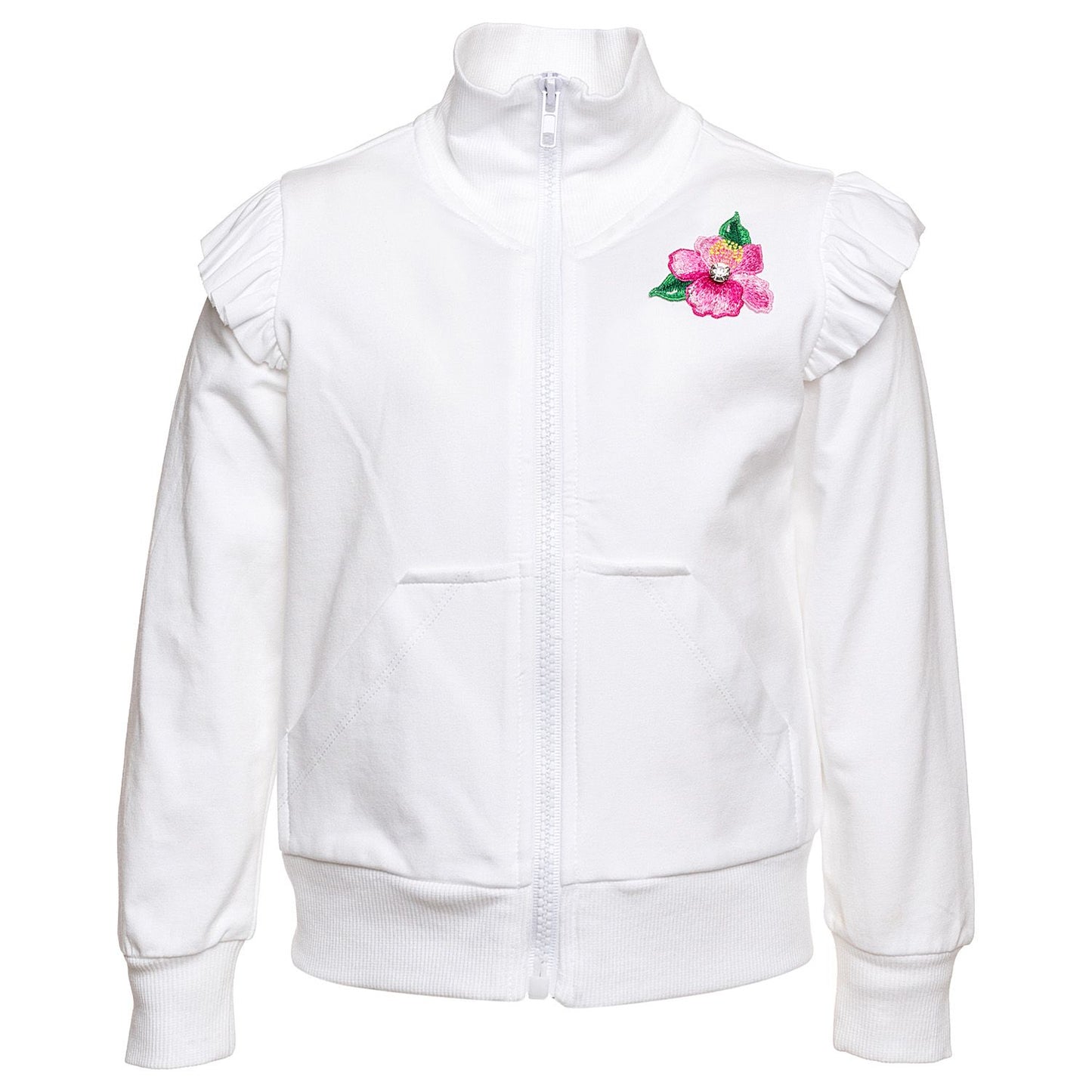 Open sequin sweatshirt