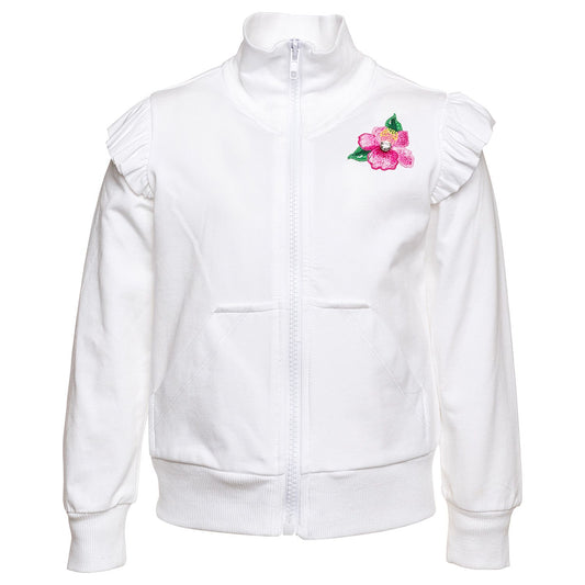 Open sequin sweatshirt