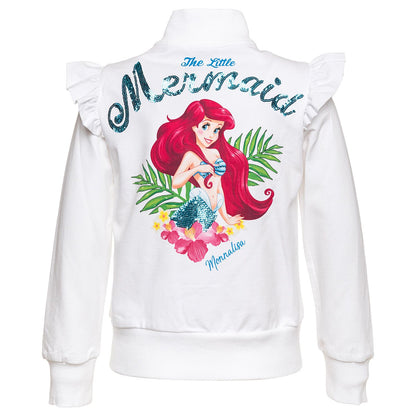 Open sequin sweatshirt