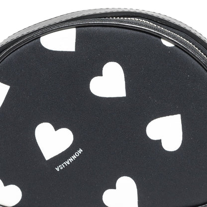 Heart print bum bag