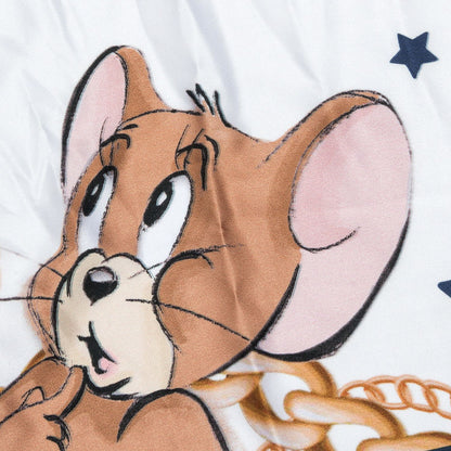 Satin scarf with stars