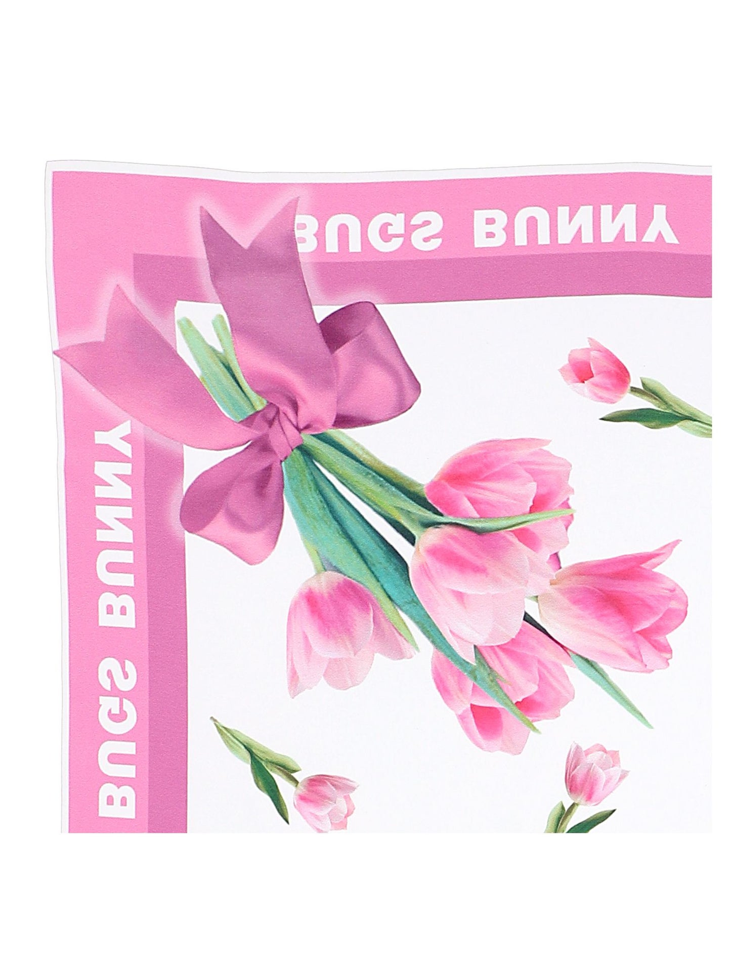 Foulard raso stampa farfalle