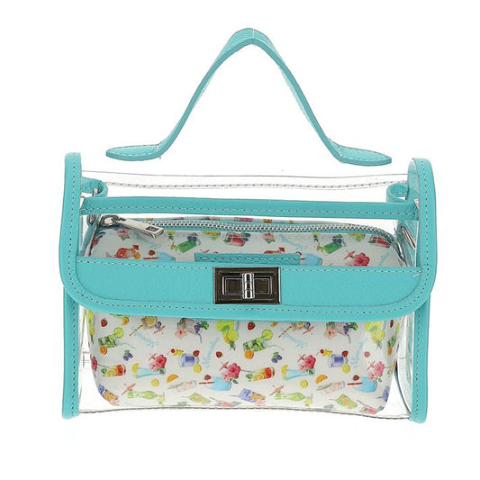 PVC bag with beauty case