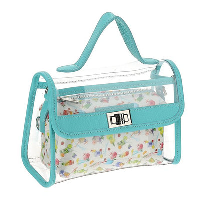 PVC bag with beauty case