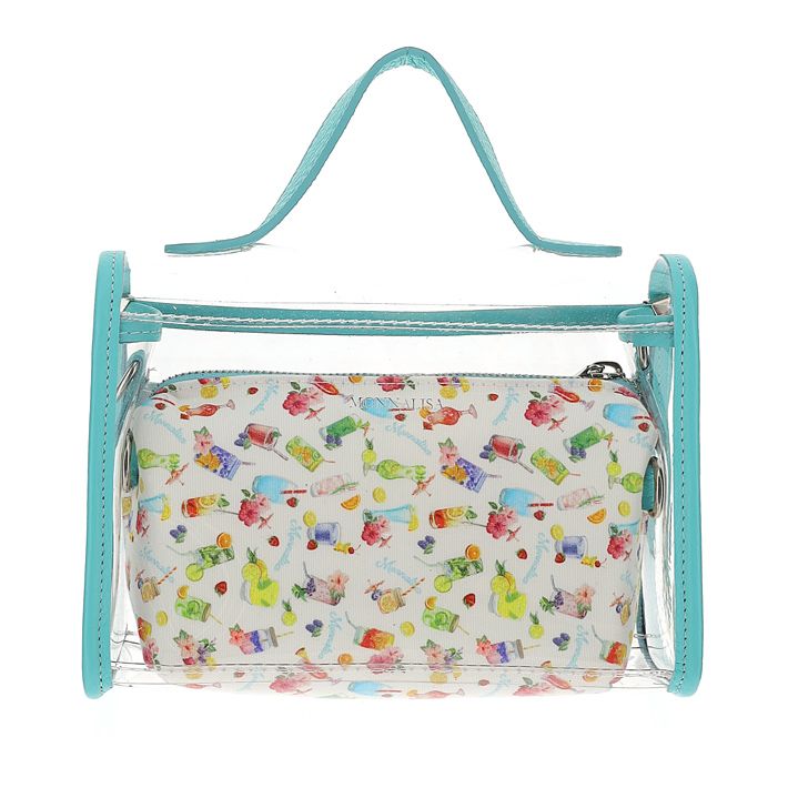 PVC bag with beauty case