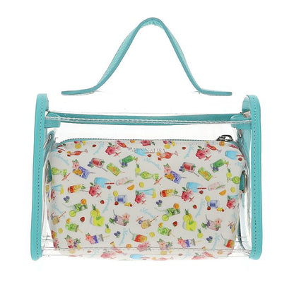 PVC bag with beauty case