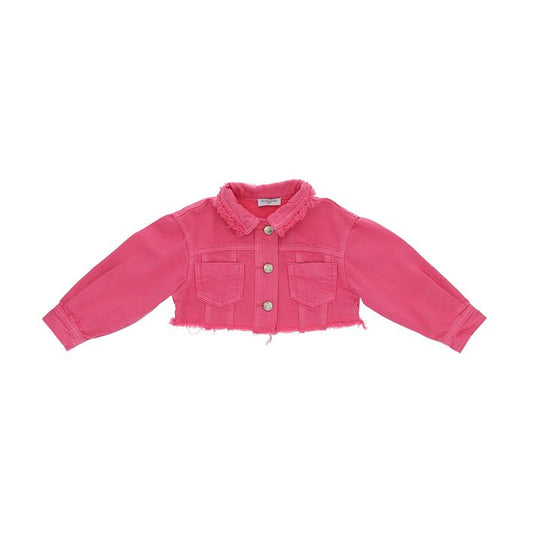 Jacket with rhinestones