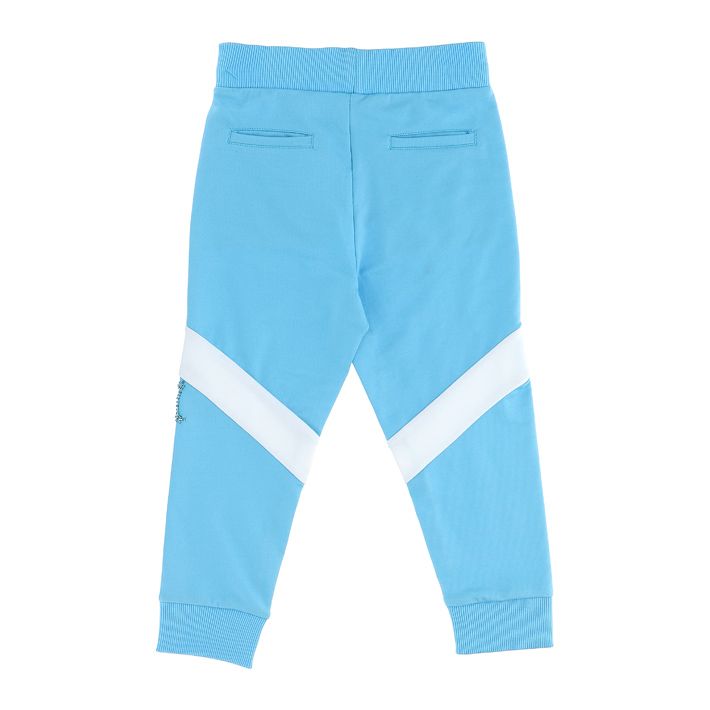 Sweatpants with rhinestones and beads