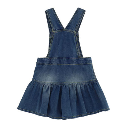 Salopette corta tipo jeans