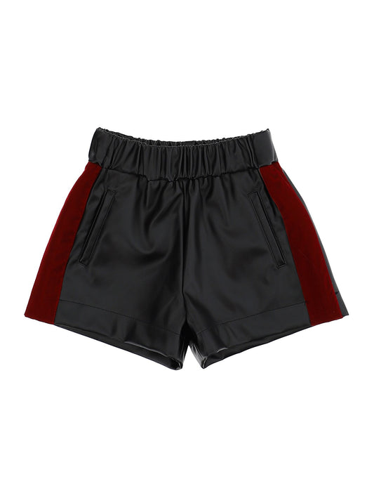Coated fabric shorts